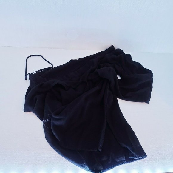 Anthropologie Top One Shoulder Long Sleeve - Picture 9 of 12